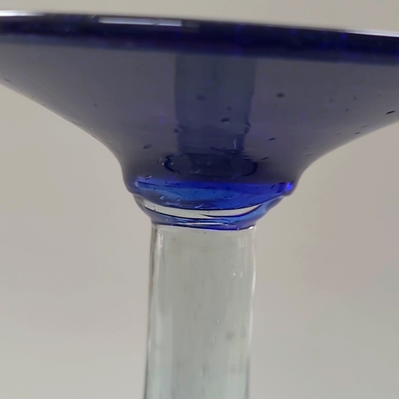 Mexican Hand-blown margarita glass - Picture 6 of 7